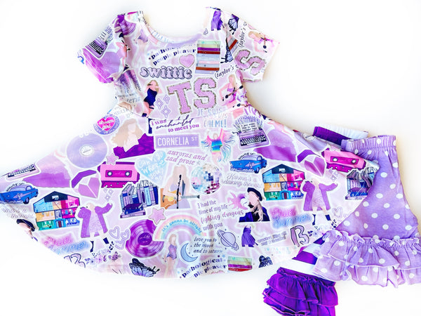 Lavender Haze TS twirl dress