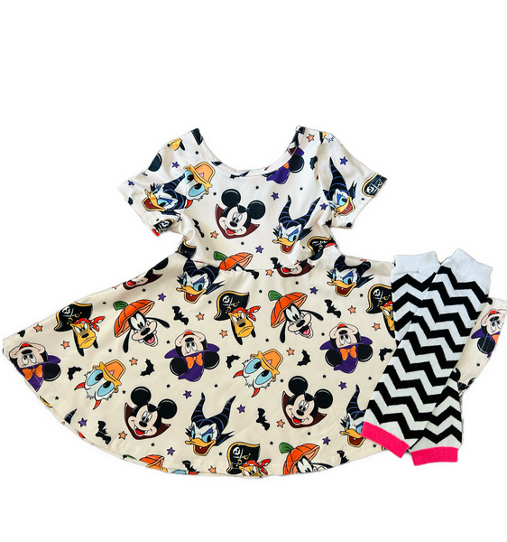 Halloween Disney twirl dress