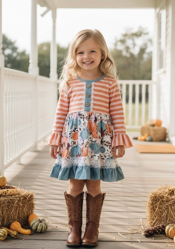 Whimsical Harvest dress