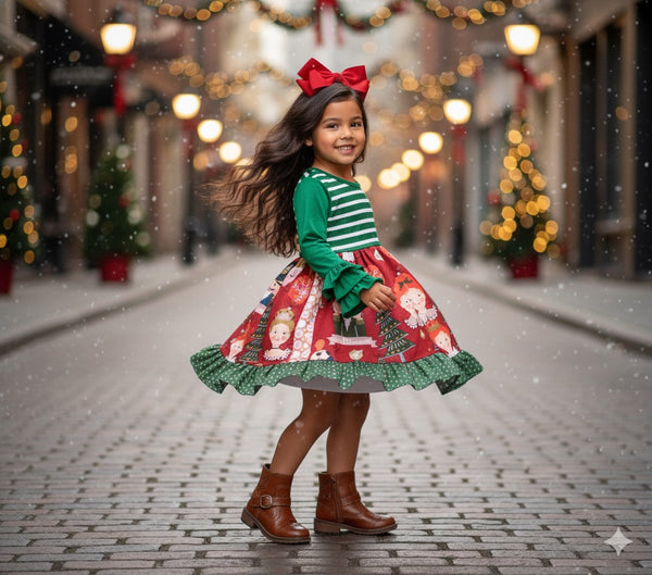 Holiday Nutcracker soldier dress