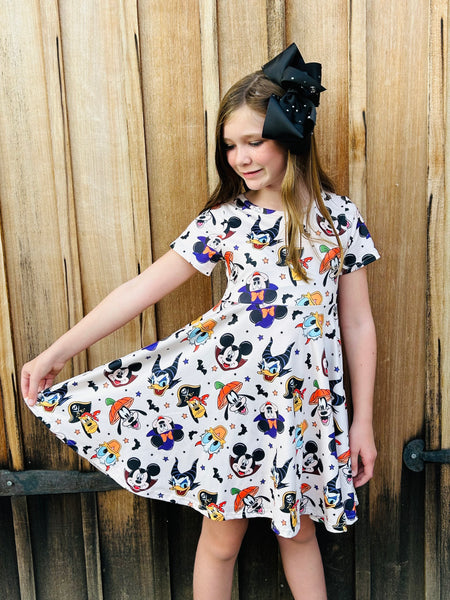 Halloween Disney twirl dress