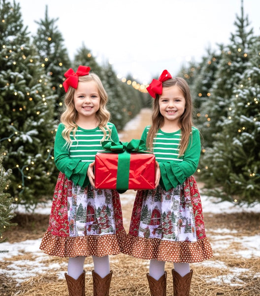 Holiday Horse Farm dress