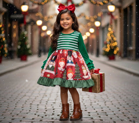 Holiday Nutcracker soldier dress