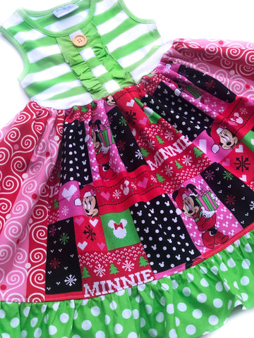 Minnie Mouse Christmas dress