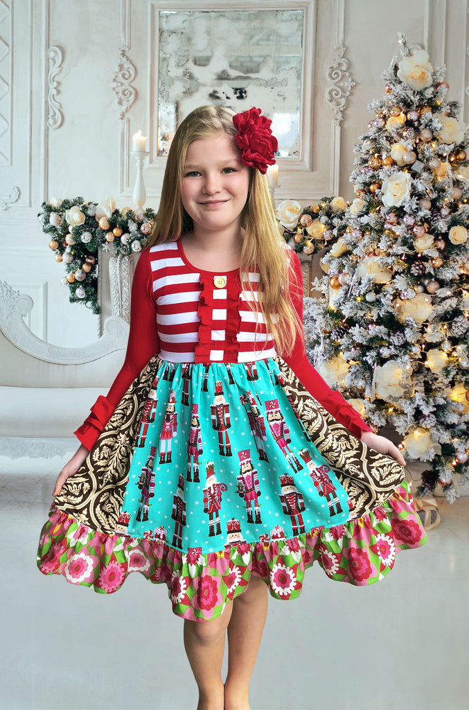 girls Nutcracker christmas dress